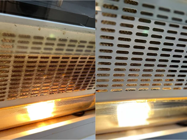 Grill cleaning by O2OCleaning during end of lease cleaning in Melbourne