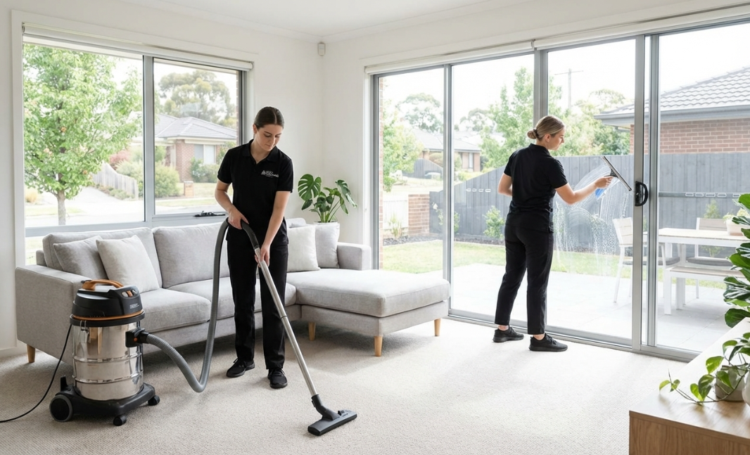 Professional house cleaners arrive on time fully equipped — O2OCleaning Melbourne